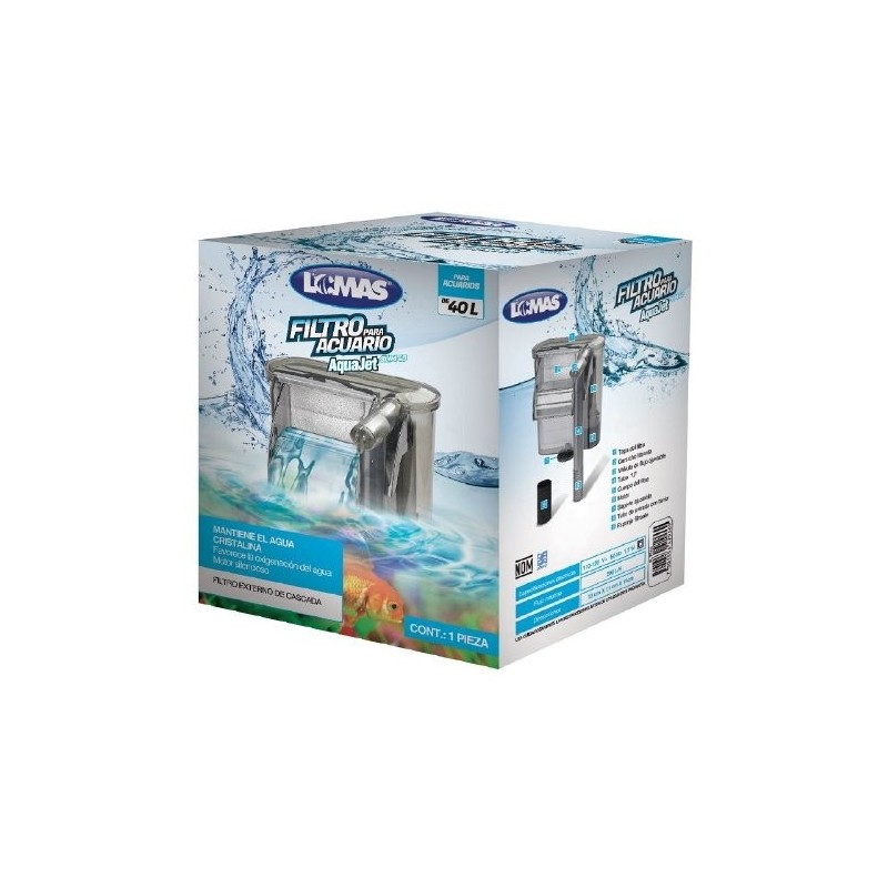FILTRO EXTERNO AQUAJET SLIM 40 LTS.