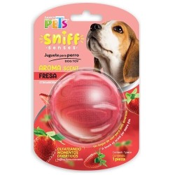 JUGUETE PELOTA C/AROMA FRESA SNIFF