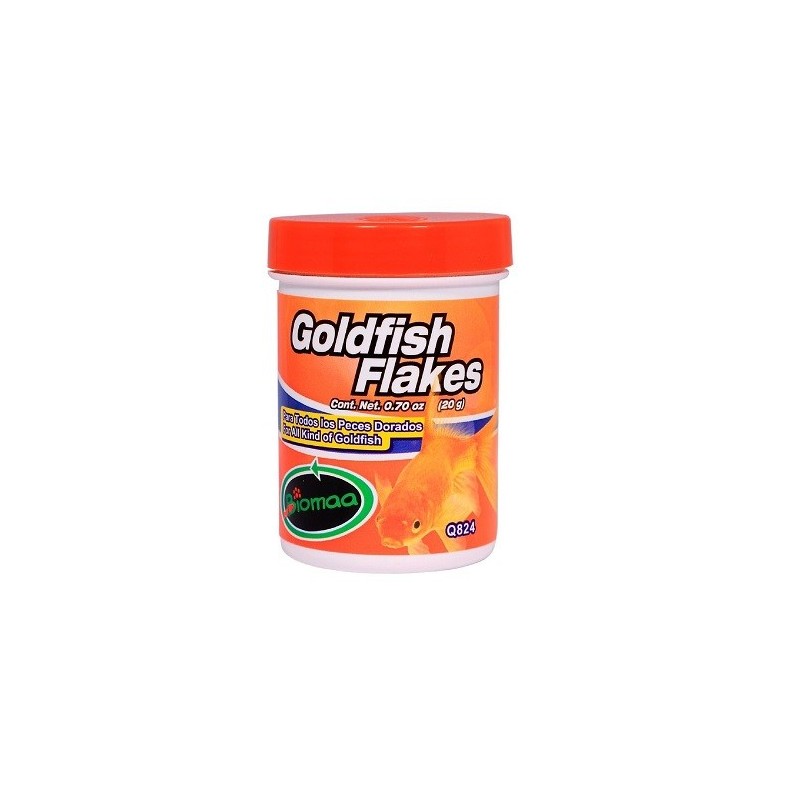 GOLDFISH FLAKES BIOMAA 20 GRS.