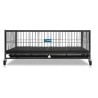 PUPPY CRIB METALICO SUNNY 37" C/RUEDAS 94X63.5X44CMS (APILABLE SP-2800)
