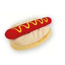 FLUFFY CHUMS PELUCHE HOT DOG 17CMS