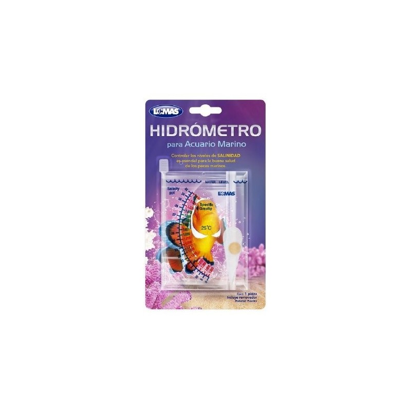 HIDROMETRO P/ACUARIO MARINO LOMAS