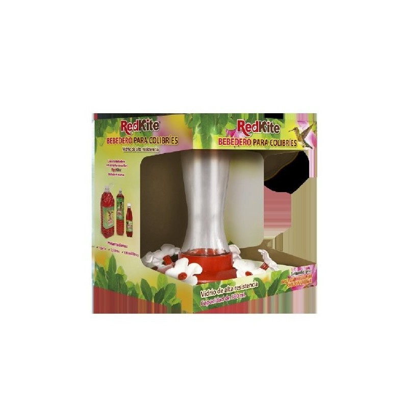 ALIMENTADOR COLIBRIS VIDRIO 590 ML.
