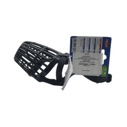 BOZAL PLASTICO TRIXIE M 23.5CM.