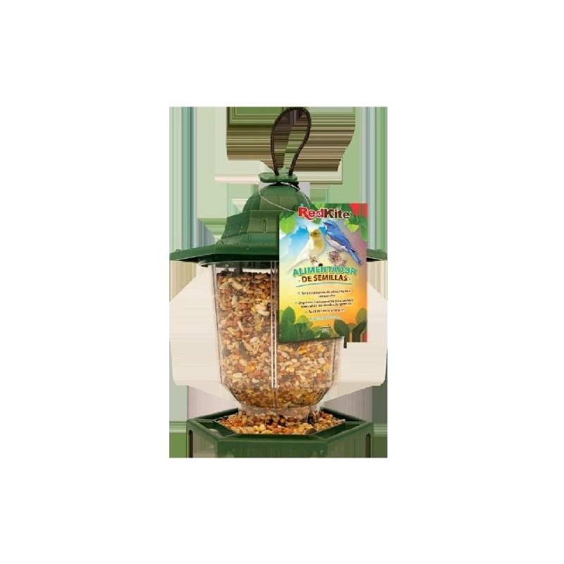 ALIMENTADOR DE SEMILLAS P/AVES 360GRS.