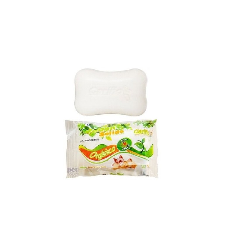 JABON ORGANICO ANTIPULGAS  100 GRS.