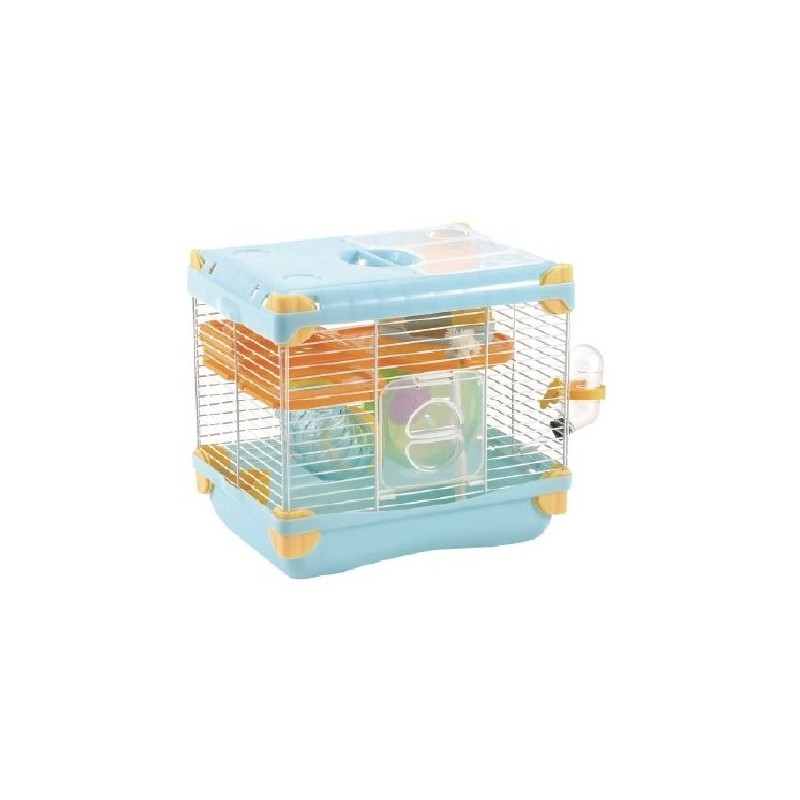 JAULA AZUL SUNNY HAMSTER CHICA (1 PISO)