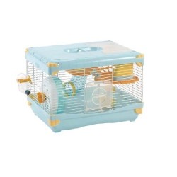 JAULA AZUL SUNNY HAMSTER MED (1 PISO)