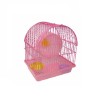 JAULA CURVA HAMSTER 1 PISO 21X16X22 CM
