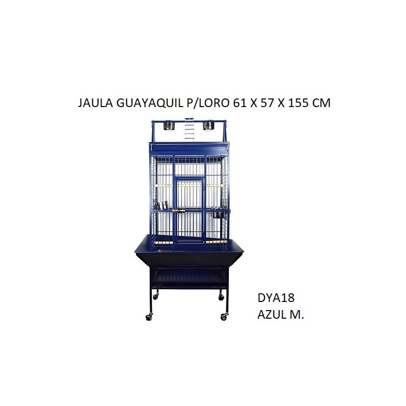 JAULA GUAYAQUIL P/LORO AZUL