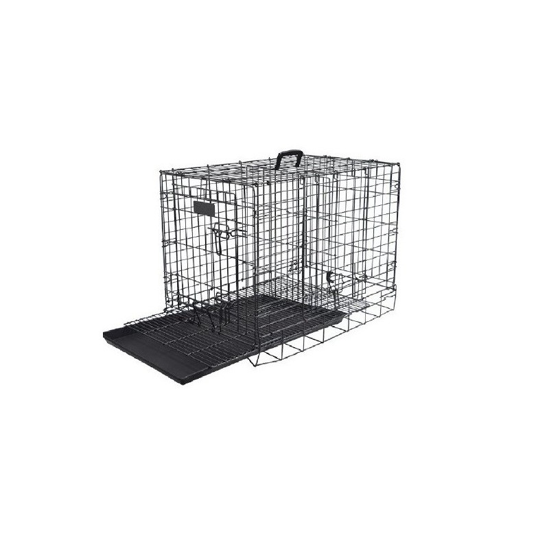 JAULA MET. IMP. DOGGY DWB-5000 107X70X75cm PUERTA VERTICAL