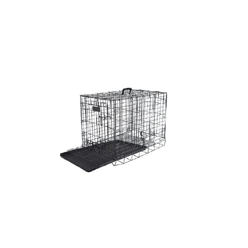 JAULA MET. DOGGY DWB-4000 92X57X62cm PUERTA VERTICAL