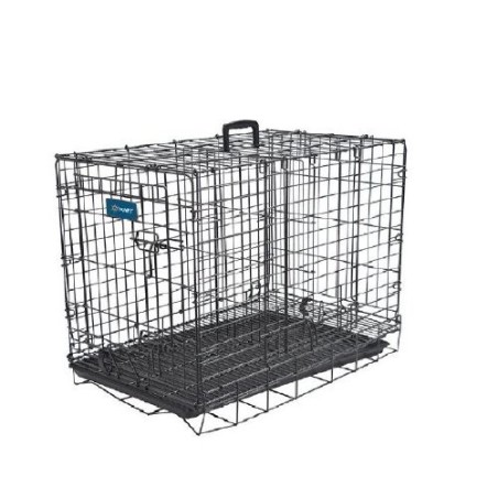 JAULA MET.IMP. DOGGY 62.5X44X48.5cm PUERTA VERTICAL
