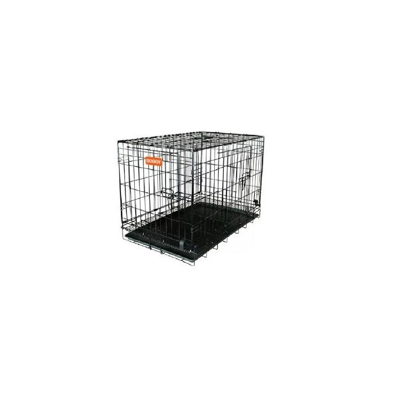 JAULA MET.IMP. DOGGY CHICA 46.5X31X35.8cm PUERTA VERTICAL