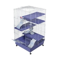 JAULA MFH DELUXE GRANDE CON CHAROLA
