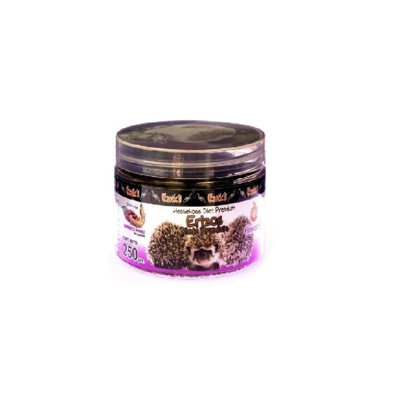 ALIMENTO ERIZO EXOTICS BOMBYX 250GRS