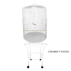 JAULA PIOLIN P/AVE JUMBO CON BASE (60X90CM)