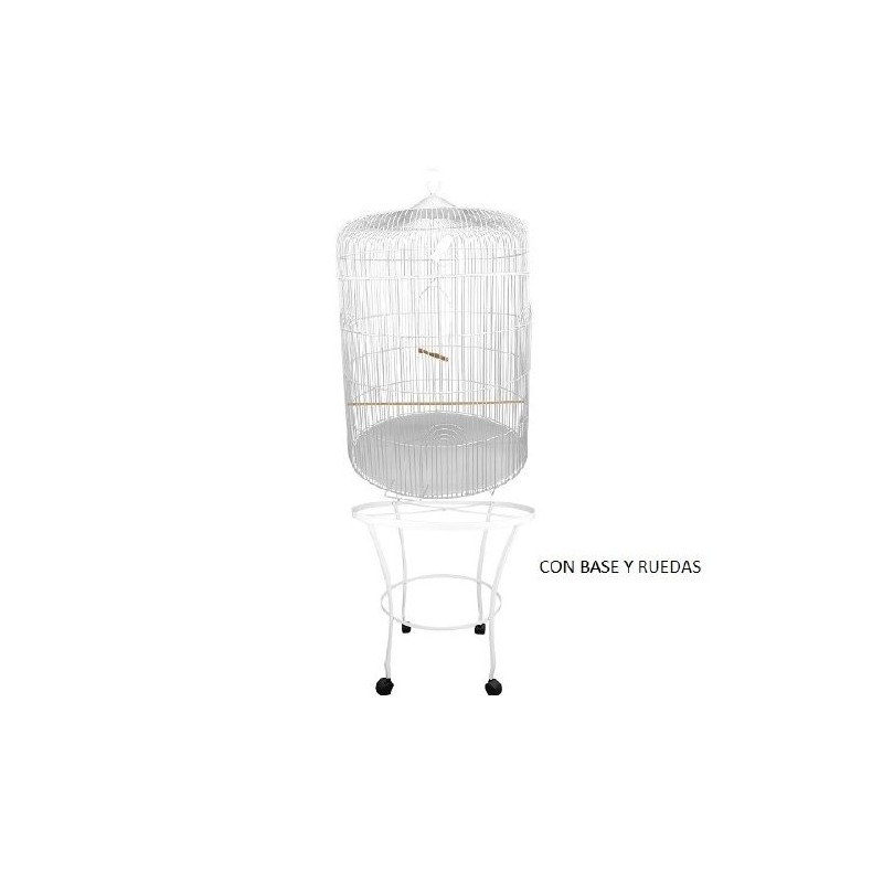 JAULA PIOLIN P/AVE JUMBO CON BASE (60X90CM)