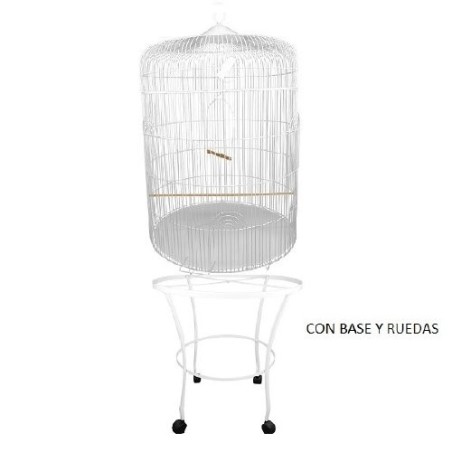 JAULA PIOLIN P/AVE JUMBO CON BASE (60X90CM)