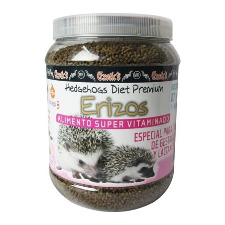 ALIMENTO ERIZO EXOTICS GESTANTE 2.5KGS.