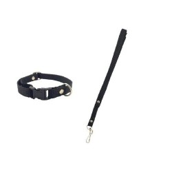 JUEGO DE CORREA Y COLLAR NYLON No 1 ECO CHIHUAHUA