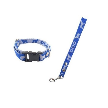 JUEGO DE CORREA Y COLLAR NYLON No 2 ECO MEDIANO