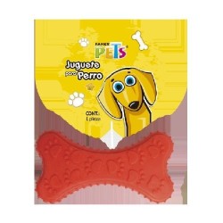 JUG DE CAUCHO HUESO C/HUELLAS F.P.