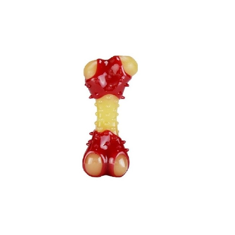 JUGUETE DENTAL HUESO TOCINO CHICO