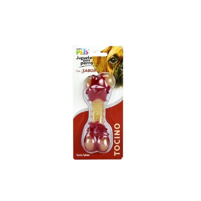 JUGUETE DENTAL HUESO TOCINO MEDIANO