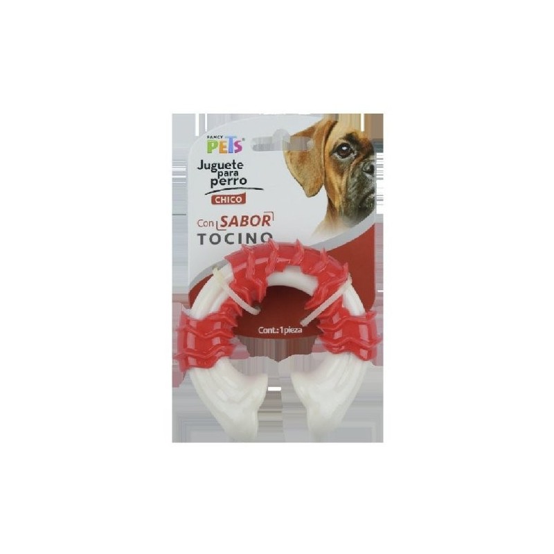 JUGUETE DENTAL VERTEBRA SABOR TOCINO CH