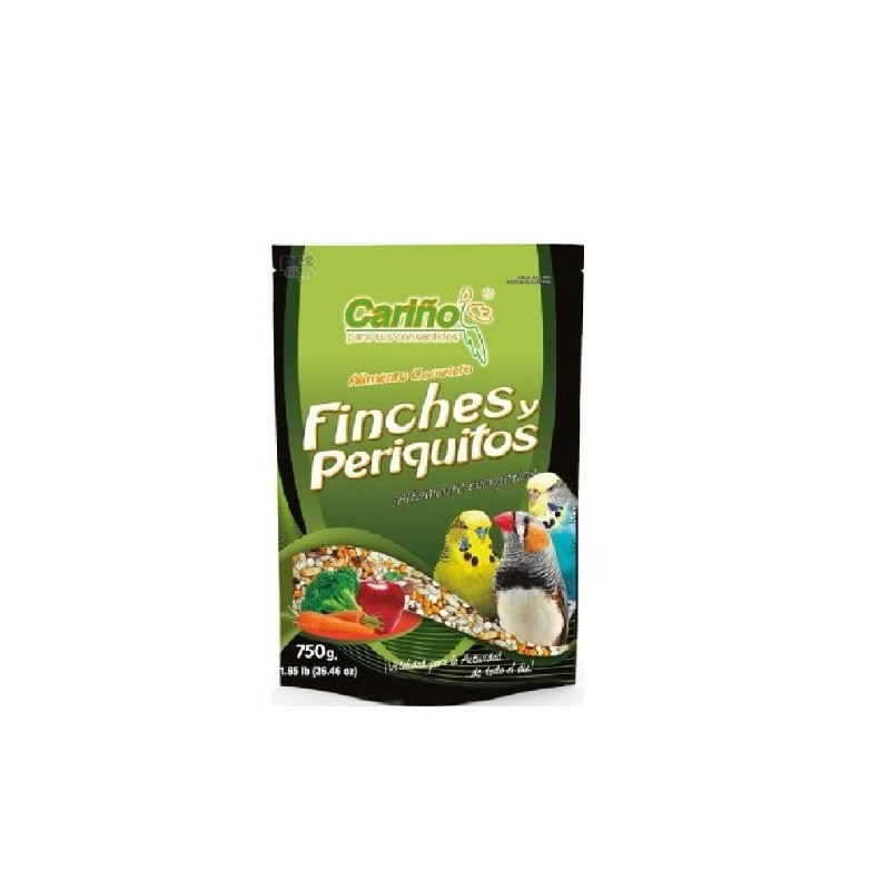 ALIMENTO P/ FINCHES Y PERIQUITOS 750G.