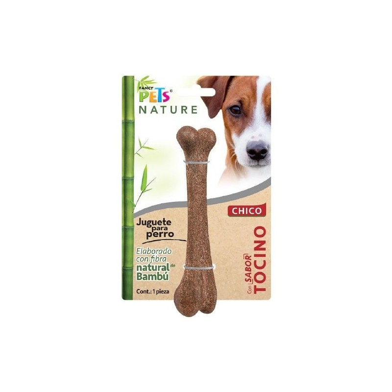 JUGUETE HUESO DE BAMBU CH. TOCINO