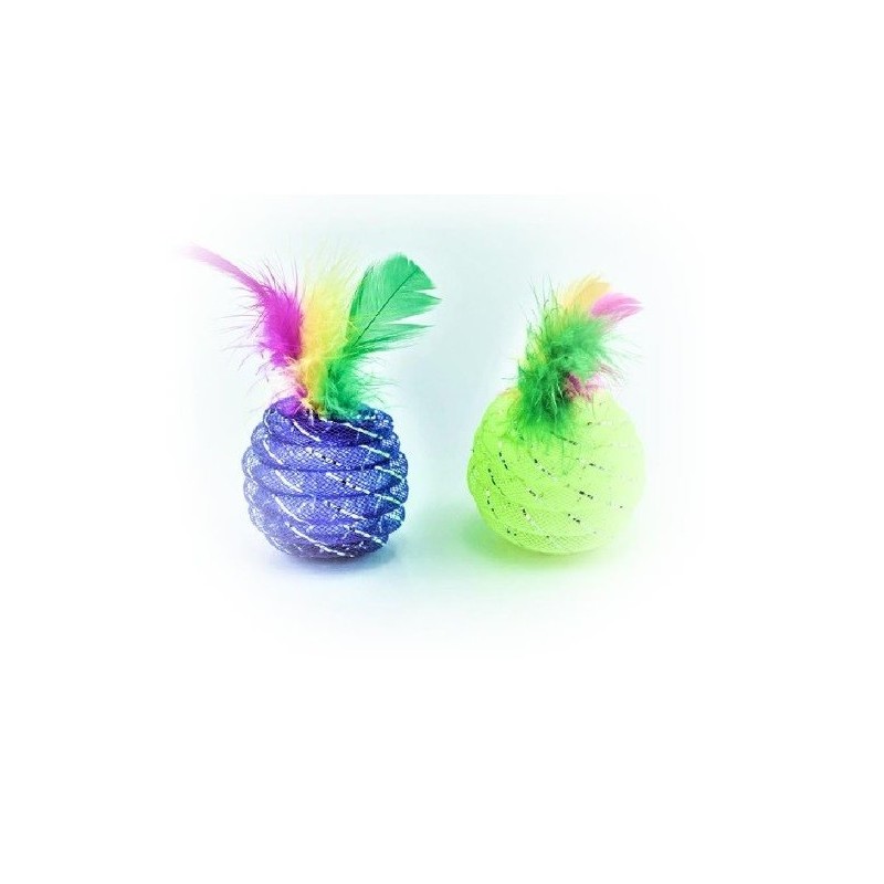 JUGUETE PARA GATOS  PAWFFY BLIS. 2 PZAS