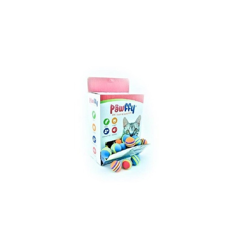 JUGUETE PARA GATOS PAWFFY SET/60 PZAS.