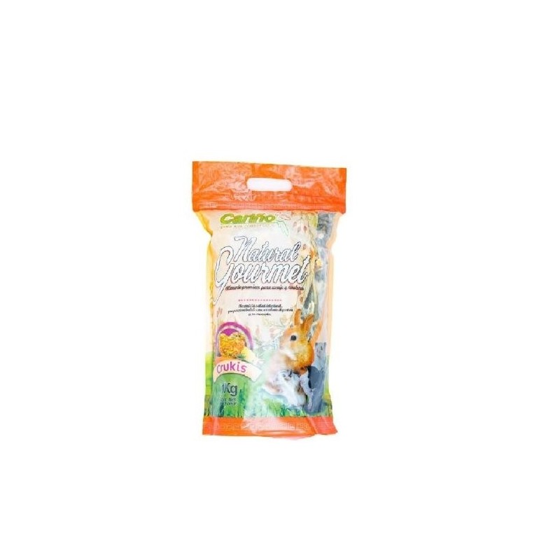 ALIMENTO PARA CONEJO Y ROEDORES NATURAL GOURMET 1 KG