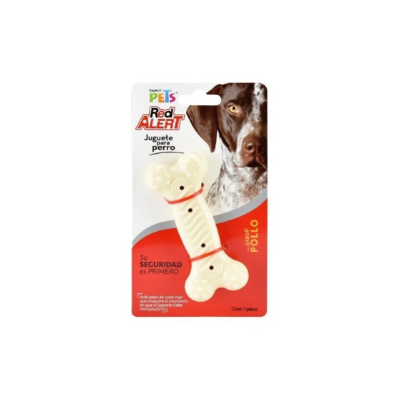 JUGUETE RED ALERT HUESO SABOR POLLO