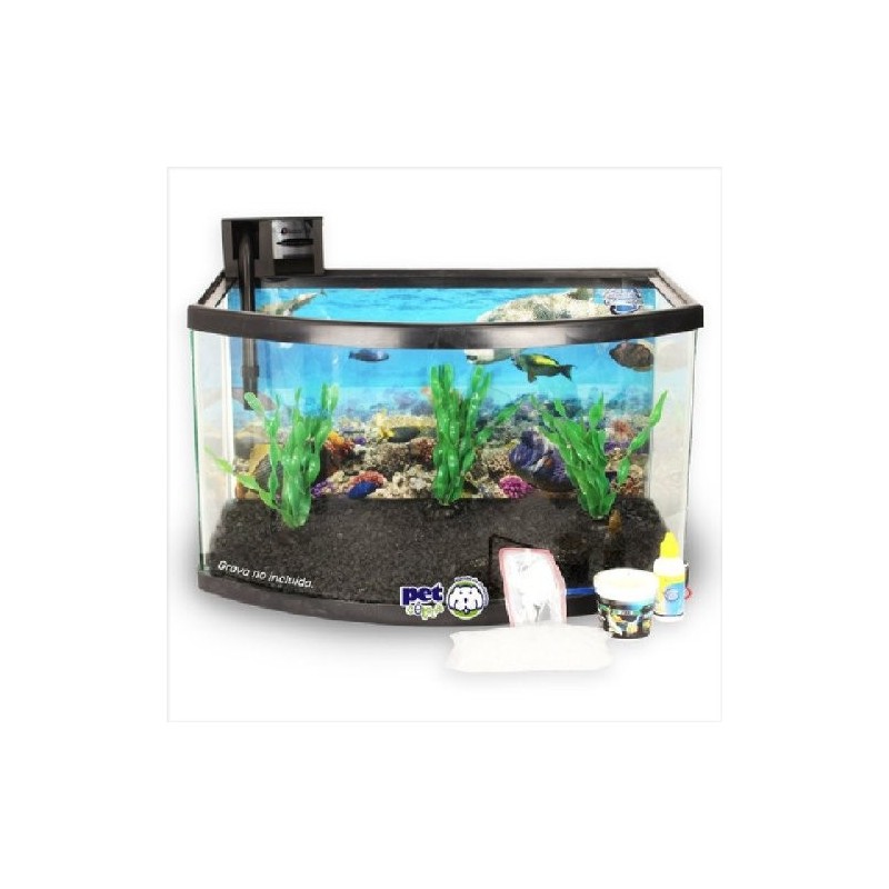 KIT DE PECERA 10 GAL. SUPEREQUIPADO