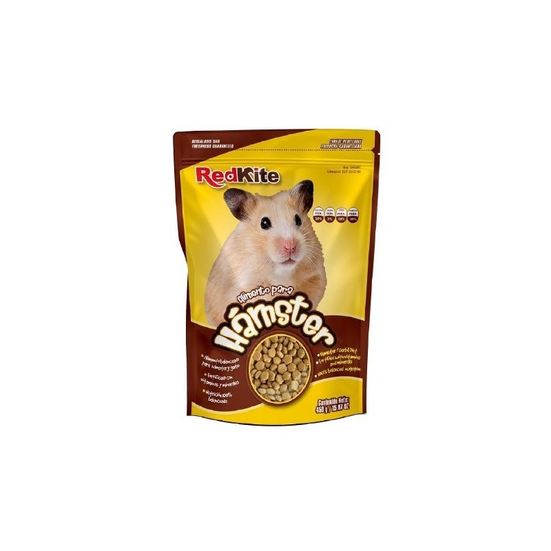 ALIMENTO P/HAMSTER GAL 450GR.
