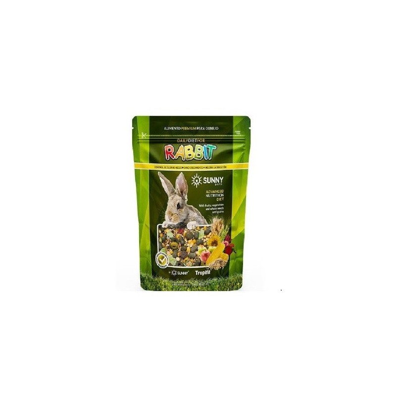 ALIMENTO PREMIUM SUNNY CONEJO 500GRS