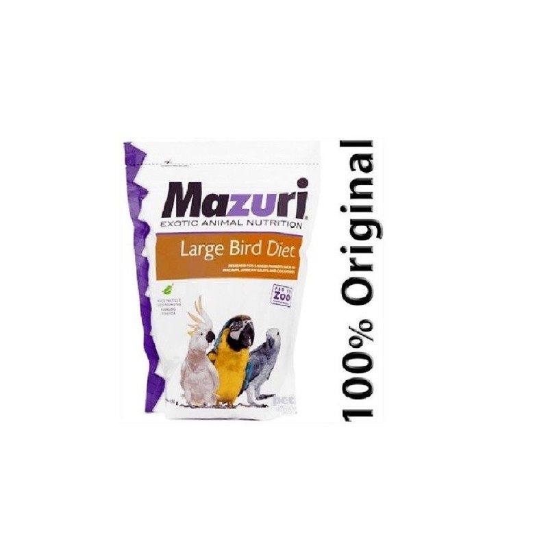 MAZURI GUACAMAYAS Y LOROS 650GR.