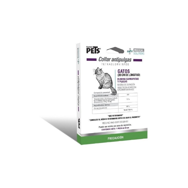 MS-COLLAR ANTIPULGAS P/GATO