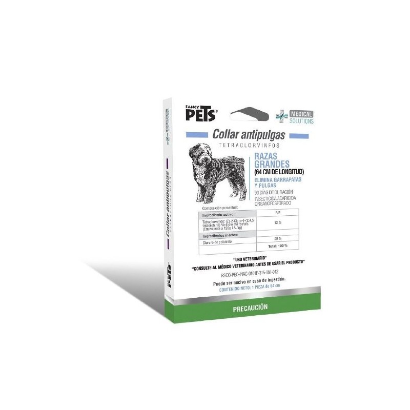 MS-COLLAR ANTIPULGAS P/PERRO GDE