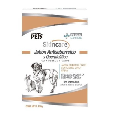 MS-SKINCARE JABON ANTISEBORREICO Y QUERAT