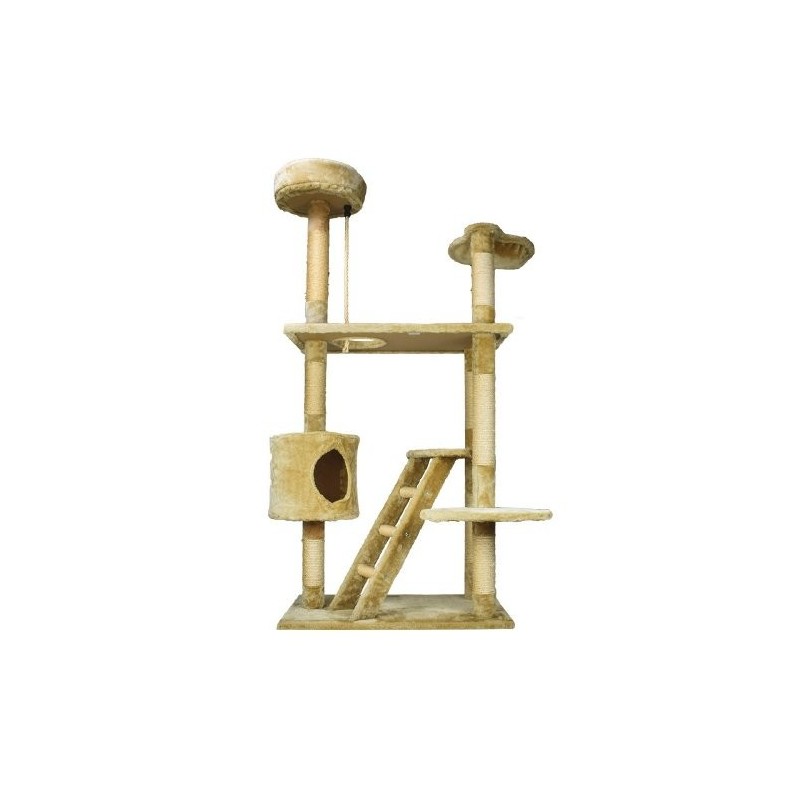 MUEBLE P/GATO C/CASA Y ESCALERA 158