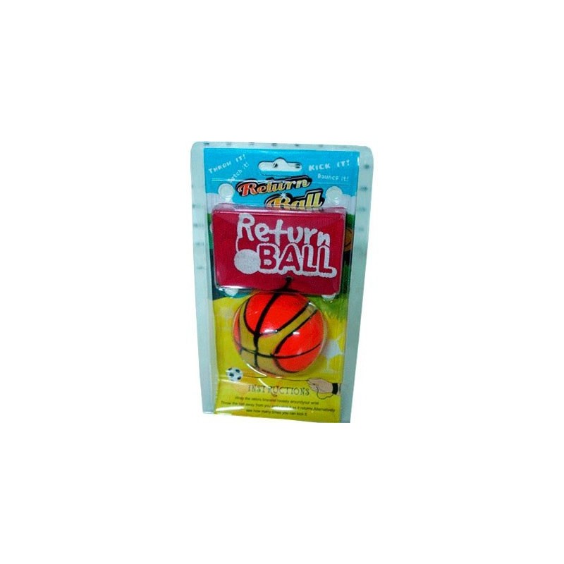 PELOTA C/RETORNO P/PERROS 6 CM.