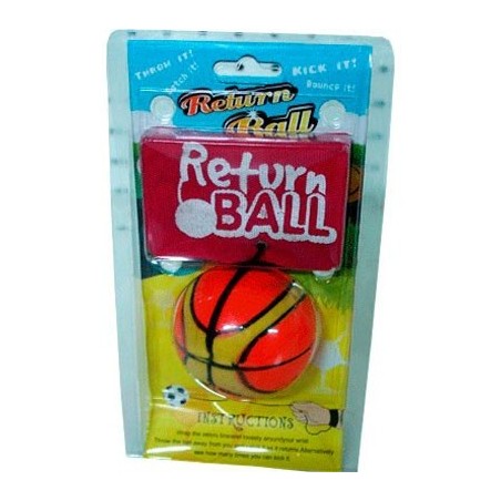 PELOTA C/RETORNO P/PERROS 6 CM.