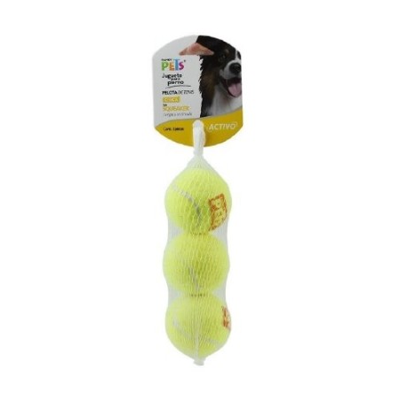 PELOTAS DE TENIS C/SQ C/3 PZAS. CHICAS