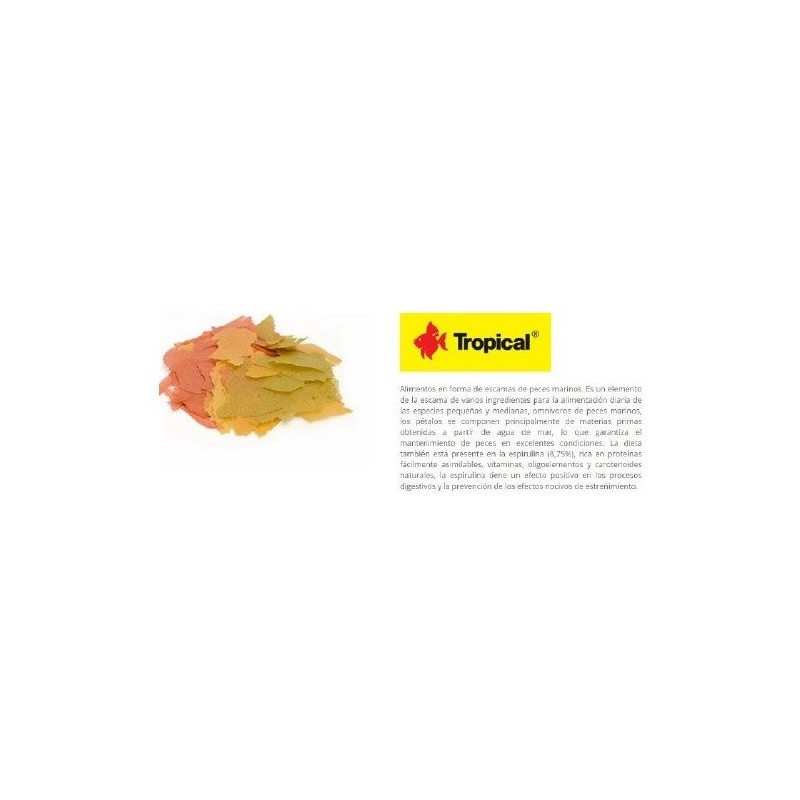ALIMENTO TROPICAL FLAKES MIX 5 KGS.