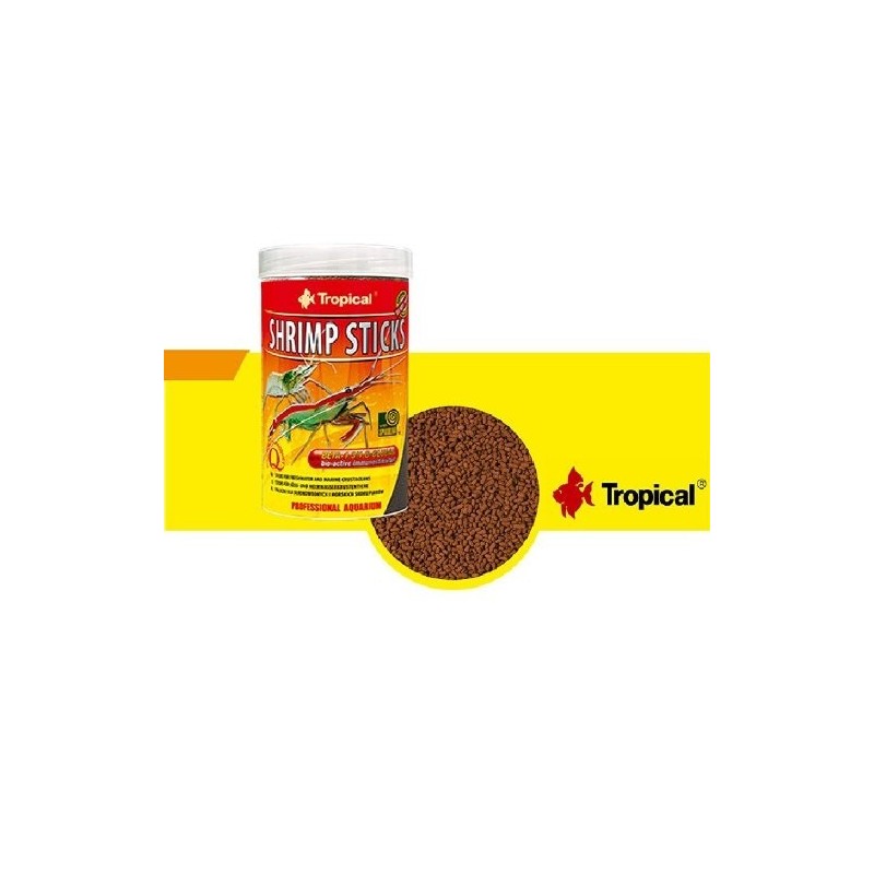 ALIMENTO TROPICAL SHRIMP STICKS 138GRS