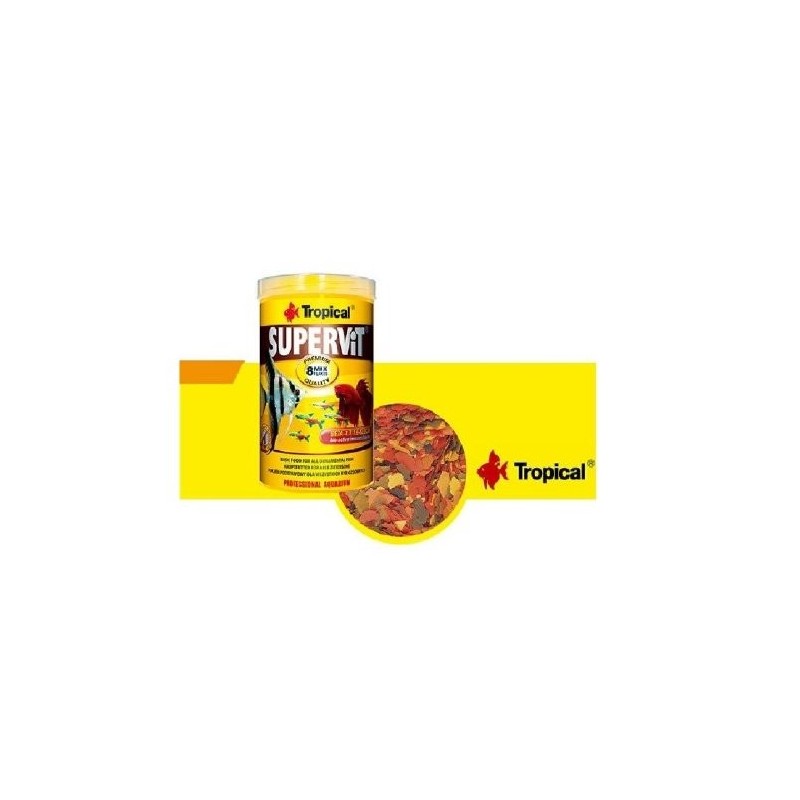 ALIMENTO TROPICAL SUPERVIT FLAKES 50GRS